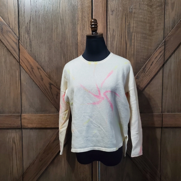 Vince Sweaters - Vince Cashmere Tie Dye Sweater